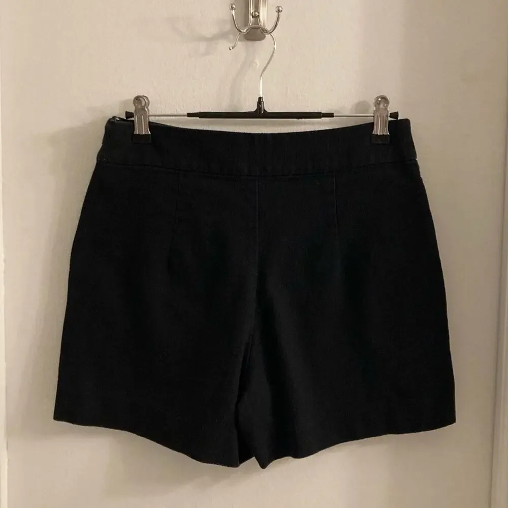 J. Crew Factory black basketweave